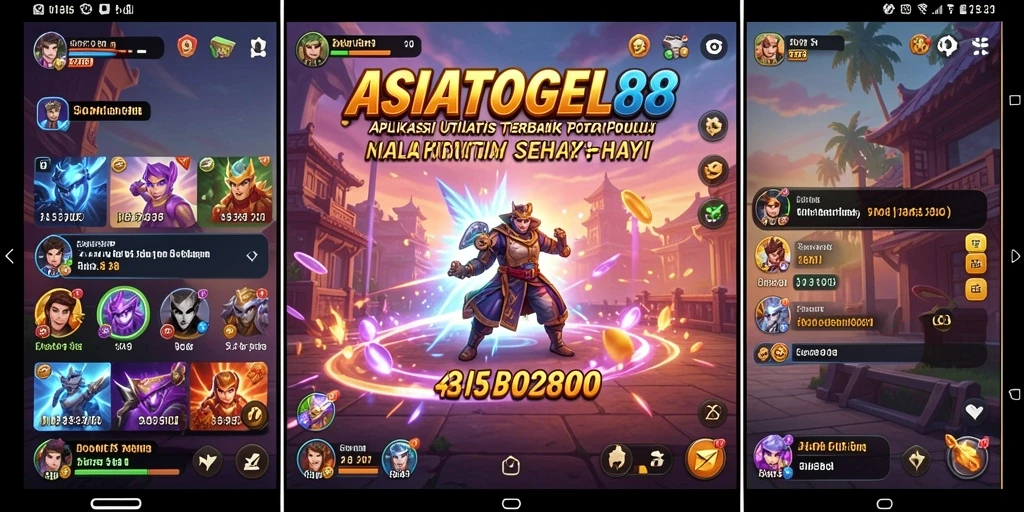 Tampilan utama ASIATOGEL88 dengan antarmuka yang ramah pengguna.