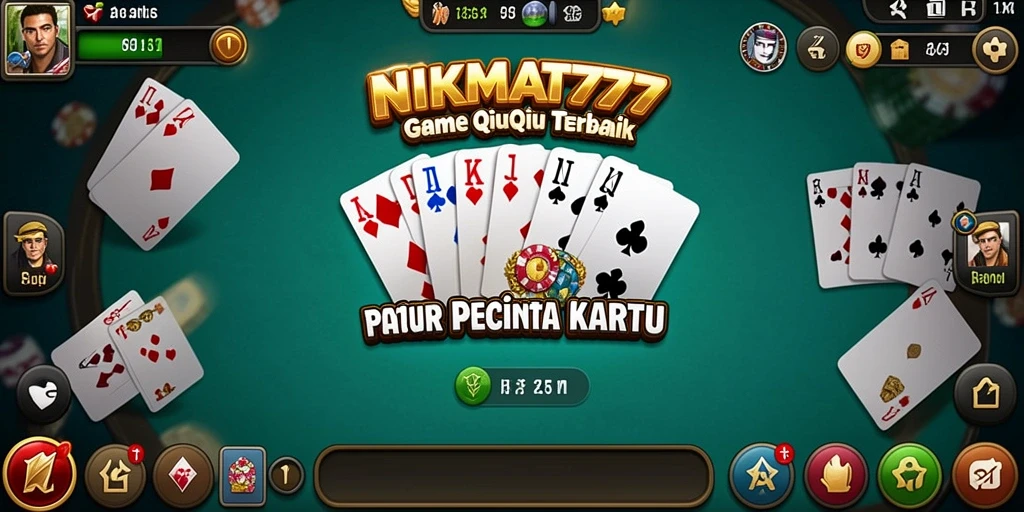 Tampilan gameplay QiuQiu yang seru dan menarik di NIKMAT777.